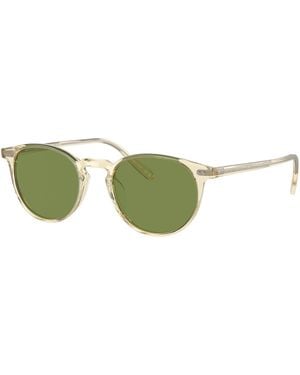 Oliver Peoples Sunglass Ov5004su Riley Sun - Green