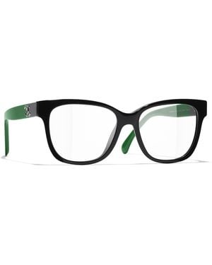 CHANEL Sunglass Square Eyeglasses Ch3472 - Black