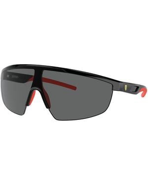 Scuderia Ferrari Sunglass Fz6005u - Black
