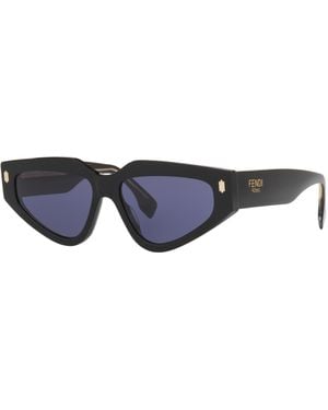 Fendi Sunglass Roma FE40163U - Negro