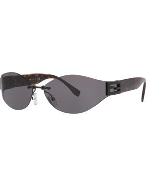 Fendi Sunglass Baguette Fe40159u - Black