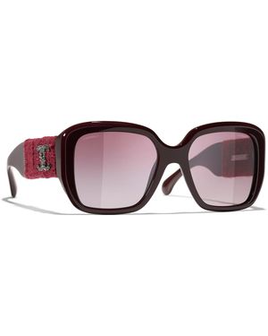 CHANEL Sunglass Square Sunglasses Ch5512 - Black
