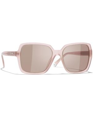 CHANEL Sunglass Square Sunglasses Ch5505 - Black