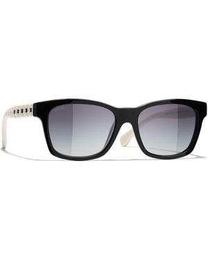 CHANEL Sunglass Square Sunglasses Ch5484 - Black