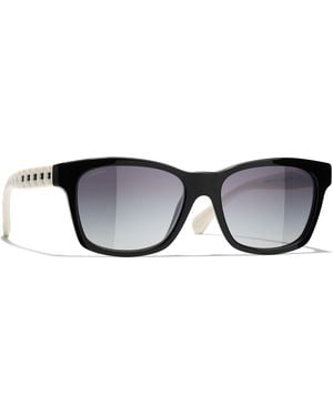 CHANEL Sunglass Square Sunglasses Ch5484 - Black