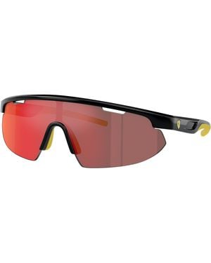 Scuderia Ferrari Sunglass Fz6004u - Black