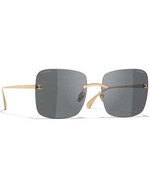 CHANEL Sunglass Square Sunglasses Ch4287t - Black