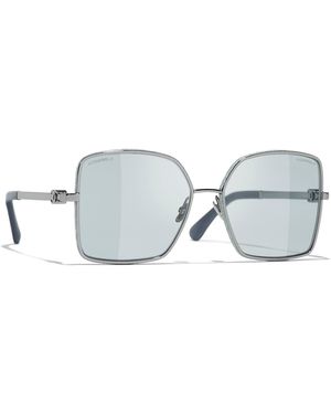 CHANEL Sunglass Square Sunglasses Ch4288q - Black