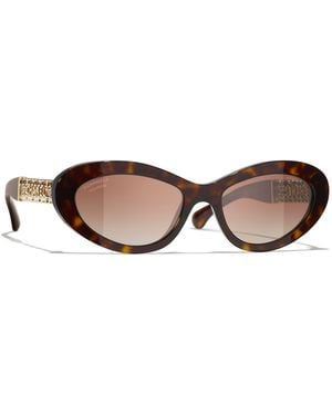 CHANEL Sunglass Ch5538q - Black