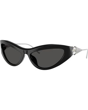 Swarovski Femme Sunglass Sk6046 - Noir