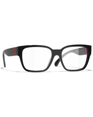 CHANEL Sunglass Square Eyeglasses Ch3475 - Black