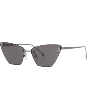 Fendi Sunglass First Crystal FE4160US - Negro