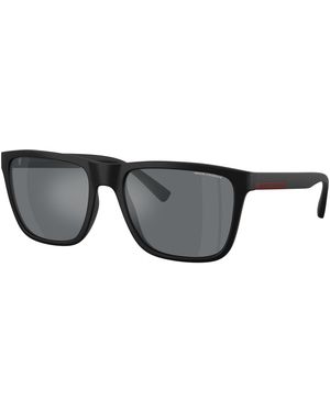 ARMANI EXCHANGE | X4080sf Low Bridge Fit Squre Sunglsses - Black