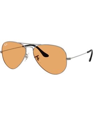 Ray-Ban Sunglass Rb3025 Aviator Classic Summer Capsule - Black