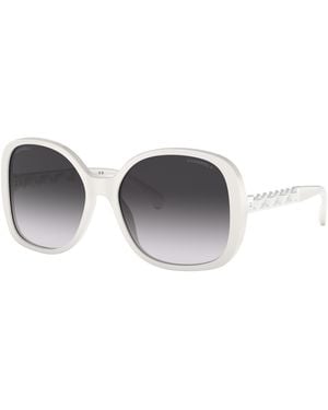 CHANEL Sunglass Square Sunglasses Ch5470q - Black