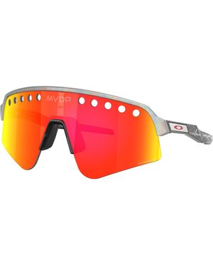 Oakley Homme Sunglass Mathieu Van Der Poel Signature Series Sutro Lite Sweep - Rouge