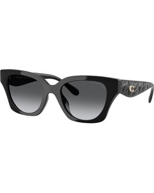 COACH Sunglass Hc8418u Cad18 - Black