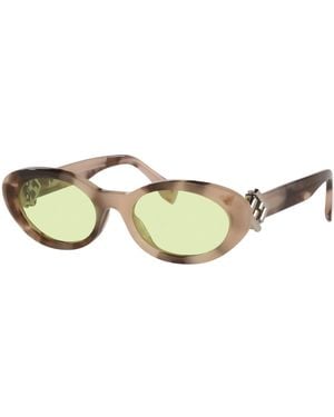 Fendi Sunglass Ff Diamonds Fe40140u - Black
