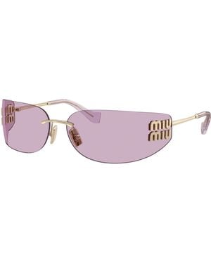Miu Miu Vrouwelijk Sunglass Mu A51S - Zwart