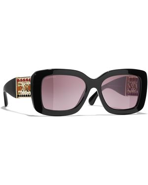 CHANEL Sunglass Ch5535q - Black
