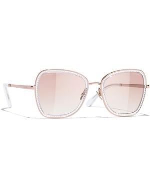 CHANEL Sunglass Square Sunglasses Ch4277b - Black