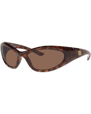 Balenciaga Sunglasses Bb0384s - Black