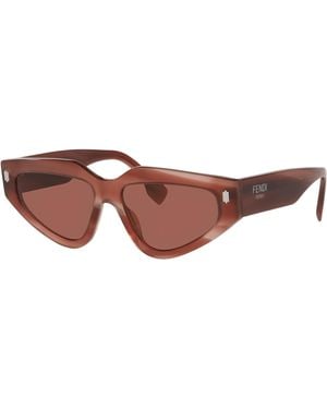Fendi Sunglass Roma FE40163U - Negro