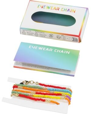 Generics Accessory Rainbow Glasses Chain - Black