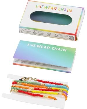 Generics Accessory Anb0012st Rainbow Glasses Chain - Black