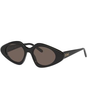 Loewe Sunglass Slim Lw40185i - Black