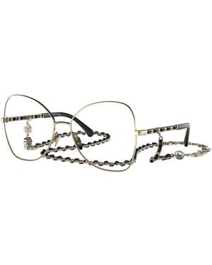 CHANEL Sunglass Butterfly Eyeglasses Ch2205q - Black