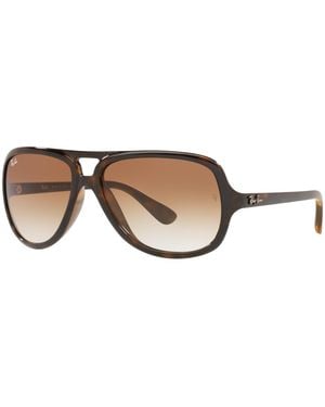 Ray-Ban Sunglasses Man Rb4162 - Light Havana Frame Brown Lenses 59-15 - Black