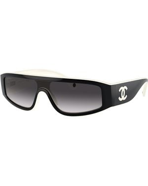 CHANEL Sunglasses Ch6057 - Black