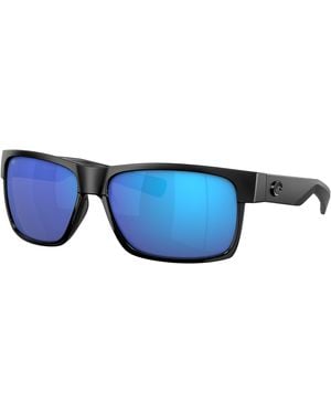 Costa Sunglass Half Moon - Black