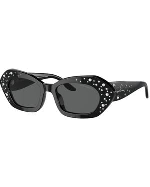 Giorgio Armani Square Sunglasses Limited Edition - Black