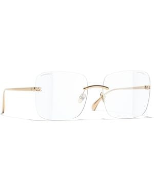 CHANEL Sunglass Ch4287st Square Blue Light Glasses Ch4287st - Black