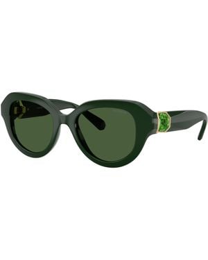 Swarovski Sunglass Sk6037 - Green