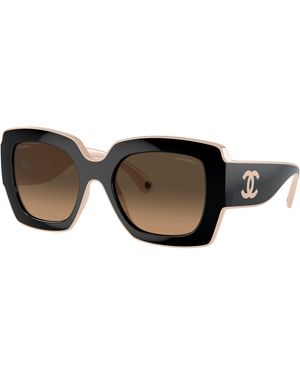 CHANEL Sunglasses Ch6059 - Black