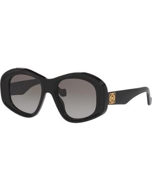 Loewe Sunglass Anagram Lw40181i - Black