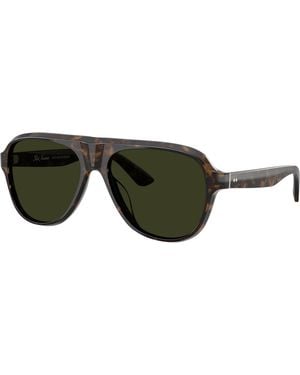 Oliver Peoples Sunglass Ov5581su Paul Newman Sun - Black