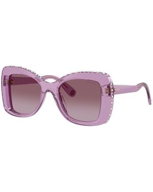 Swarovski Sunglass Sk6062u - Purple