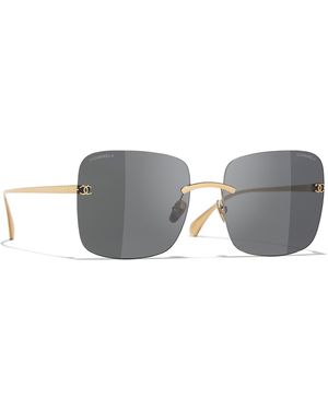 CHANEL Sunglass Square Sunglasses Ch4287t - Black
