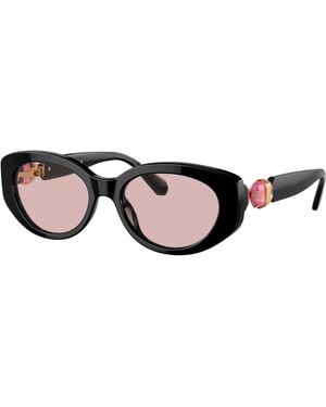 Swarovski Vrouwelijk Sunglass Sk6002 - Zwart