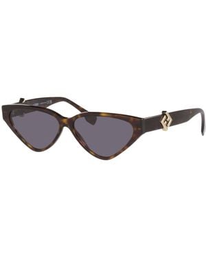 Fendi Sunglass Ff Diamonds Fe40184i - Black