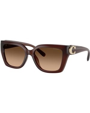 COACH Sunglass Hc8408f Cw202 - Black