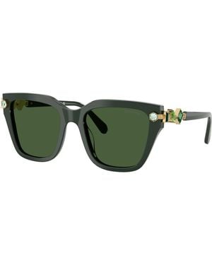 Swarovski Femme Sunglass Sk6041 - Vert