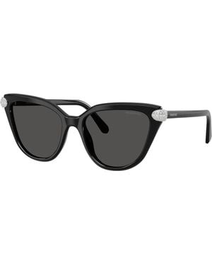 Swarovski Femme Sunglass Sk6039 - Noir