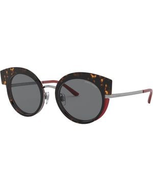 Giorgio Armani Sunglass Ar6091 - Black
