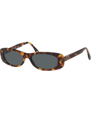 Fendi Sunglass Ff Squared Fe40183i - Black