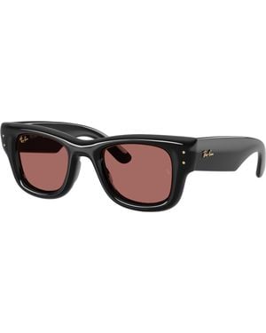 Ray-Ban Sunglass Rb4940 Wayfarer Puffer - Black